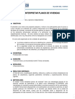 Silabo - 01 - Como Interpretar Planos de Viviendas - 2021 - Rev2