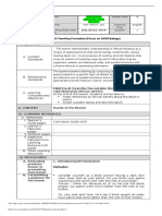 Detailed Lesson Plan: School Sorsogon National High School Grade Level 8