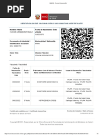 MINSA - Carnet Vacunación