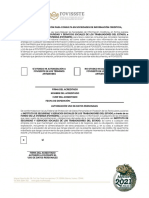 Carta de Autorización para Consulta en Sociedades de Información Crediticia