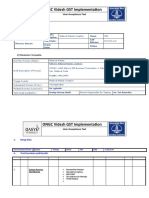 ONGC Videsh GST Implementation: User Acceptance Test