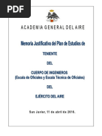 Plan Estudios Integracion Oficiales Ingenieros EA