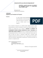 Solicitud LINDERAMIENTO DE PREDIO