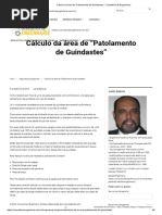 Cálculo Da Área de "Patolamento de Guindastes" - Consultoria & Engenharia