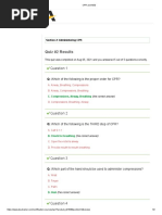 CPR and Aed: Quiz #2 Results