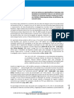 Nota em Defesa A Independencia Funcional Do MP e de Repúdio Ao Senador Randolfe Rodrigues - PGR