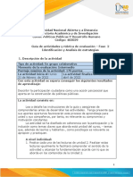 Guia de Actividades y Rúbrica de Evaluación Fase 2 Identificacion y Analisis de Estrategias