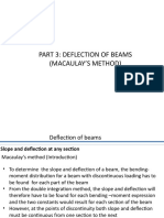 Deflection of Beams Part 3-Macaulay's Method