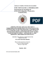 Facultad de Ciencias de La Información Departamento de Sociología IV (Métodos de La Investigación y Teoría de La Comunicación)