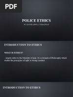 Police Ethics Module