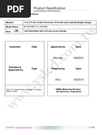 SLCD .TW: Product Specification