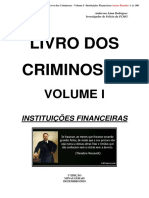 Livro Dos Criminosos 1 Edição-Instituições Financeiras-Dez-2019