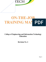 Edited Template of OJT Manual