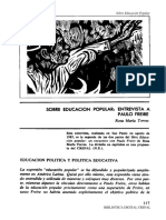 TORRES, Rosa - Educación Popular Un Encuentro Con Paulo Freire