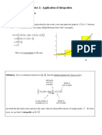 MTH 201 Chapter 2: Application of Integration 2.1 Areas Between Curves