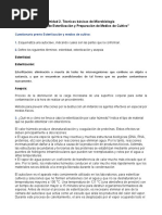 Cuestionario Previo Esterilización y Medios