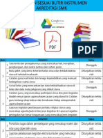 Dokumen Sesuai Butir Instrumen SMK