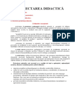 Proiectarea Didactica