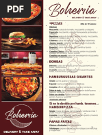 Bohemia Menu - Compressed