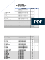 Jadwal Interview Peserta