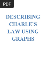 Deacribing Charle's Law Using Graphs