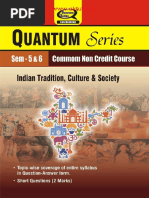 Indian Tradition Culture & Society Quantum