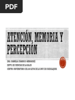 Atención, Memoria y Percepción