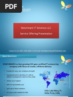 Benchmark IT Solutions LLC Service Offering Presentation