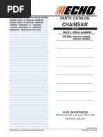 Chainsaw: Parts Catalog