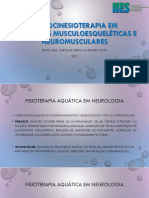 Aula 5 - Hidrocinesioterapia em Condições Musculoesqueléticas e Neuromusculares