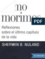 Como Morimos Sherwin B Nuland