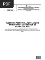 Nrf-001-Pemex-2013 Tuberia de Acero para Recolección