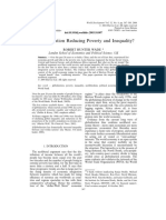 Is Globalization Reducing Poverty and Inequality?