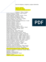 Bibliografía de Elementos de Máquinas y Máquinas y Equipos Industriales