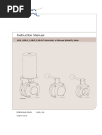 Alfa Laval LKB and LKB F Automatic or Manual Butterfly Valve Instruction Manual