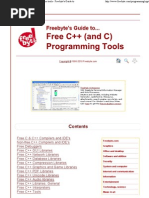 Free C++ and C Developers Tools