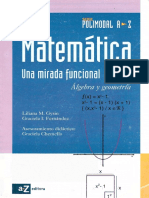 Matemática - Una Mirada Funcional - Az Editora