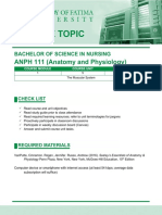 ANPH-M2-CU5. Muscular System