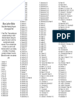 Blue Letter Bible: Chronological Plan