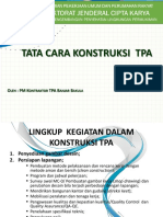 Tata Cara Konstruksi TPA 2018