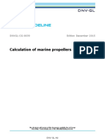 Class Guideline: Calculation of Marine Propellers