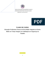 Planos de Curso 2º Segurança