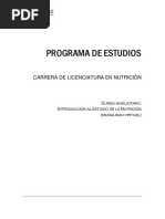 Programa Curso Nivelatorio Introd Es Nutricion