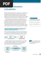 Ideal Stoichiometric Calculations: Section 9.2