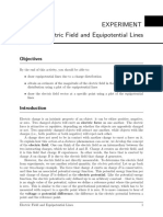 Experiment Electric Field and Equipotential Lines: Objectives