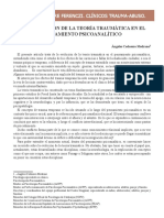 La Evolucion de La Teoria Traumatica en El - Angeles Codosero Medrano