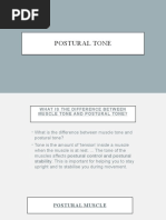 Postural Tone