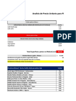 Calculo de Pintura Módulo TF 20ft