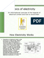 Basics of Electricity: An Informational Overview of The Hazards of Electrical Contact and How To Avoid Them