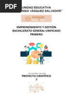 Ficha Pedagógica PROYECTO 7 SEMANA 2 PRIMERO